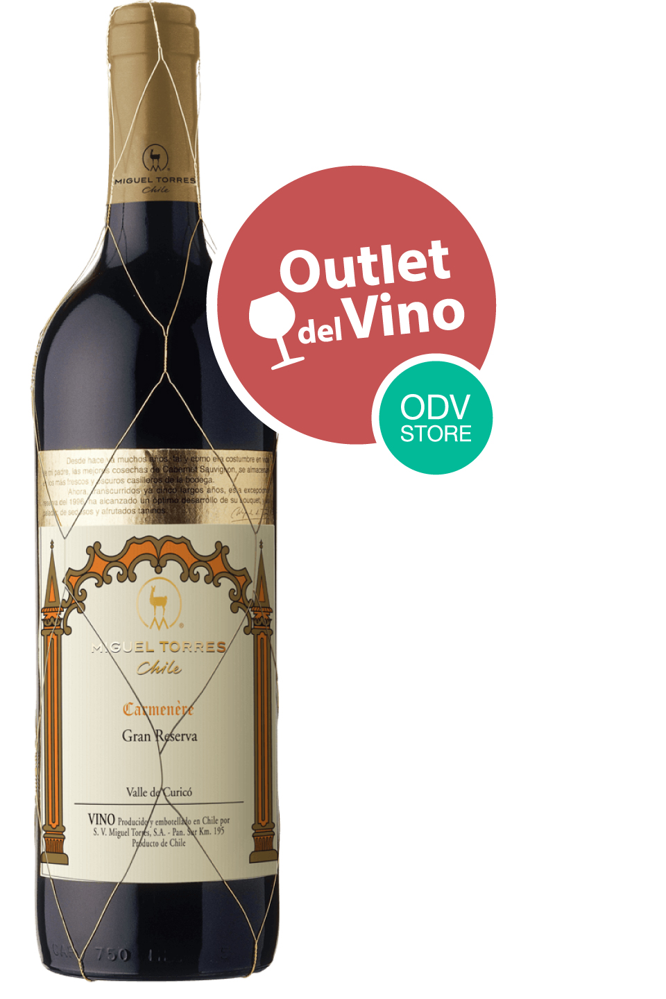 Outlet del Vino - Miguel Torres Cabernet Sauvignon Gran Reserva 2015 ...